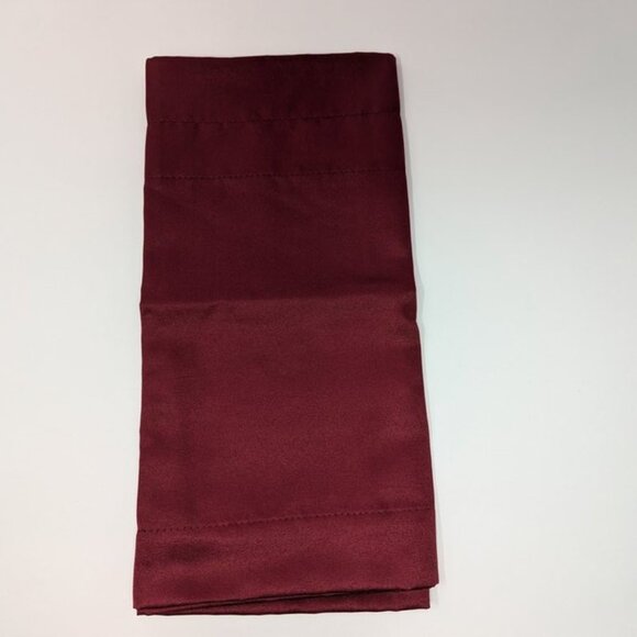 Vintage 60" Solid Wine Burgundy Window Valance Drapes Curtain Drapery Kmart - Picture 4 of 4